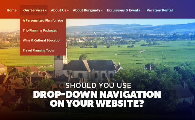 drop-down-navigation